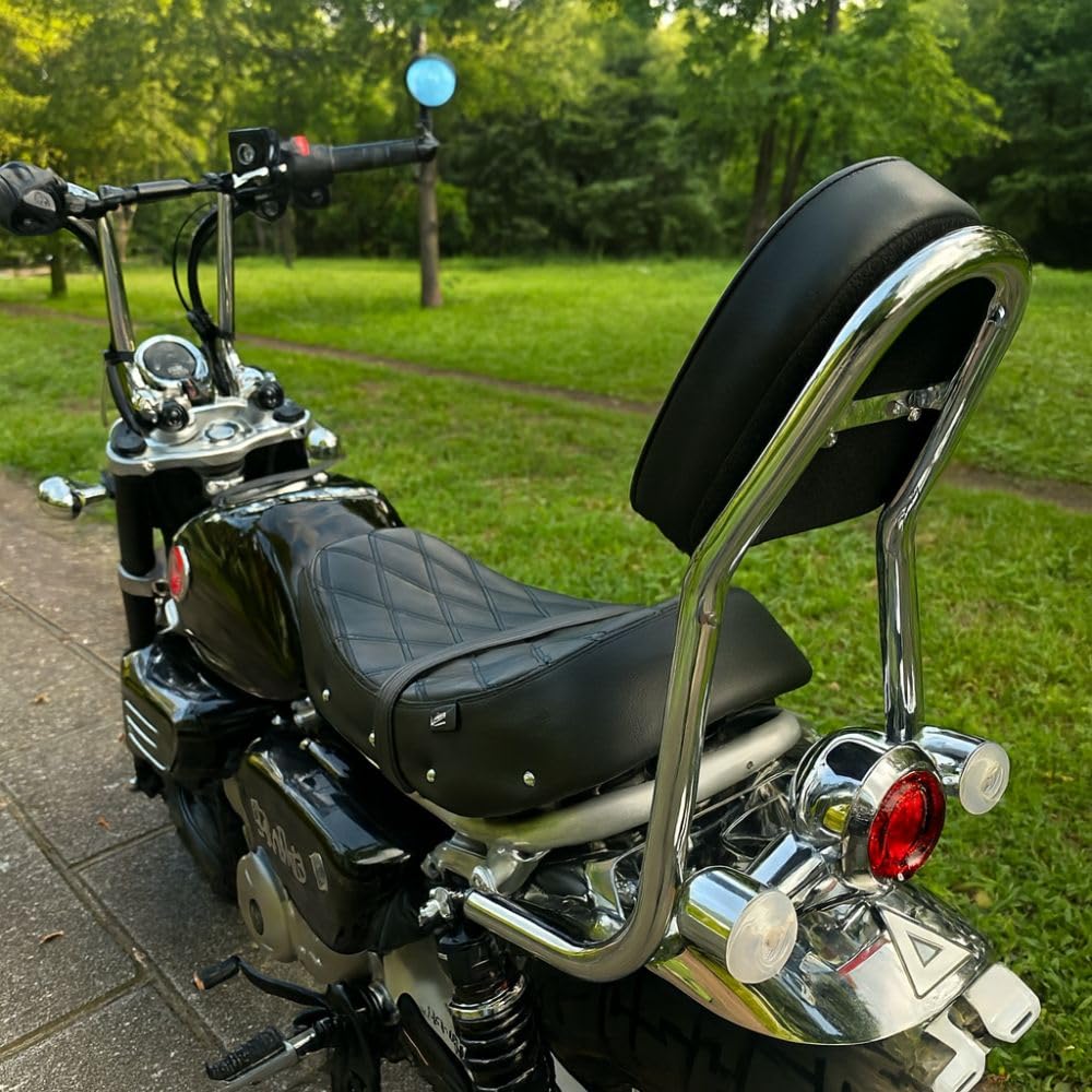 Amazon | MAXNUS ホンダモンキー125専用バックレスト付きタンデムバー