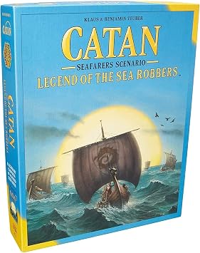 Catan Legend of the Sea Robbers | A Legendary Campaign of 4 Linked Scenarios, Strasute Playtime