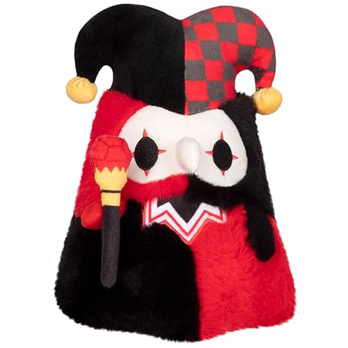 Squishable - Alter Egos Series 2: Jester Plague Doctor - Alter Ego Collection - 6 in - Soft Toy Collectible Stuffed Animal - Beans