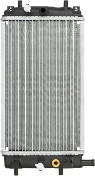 Lynol Cooling System Complete Aluminum Radiator Compatible With 2014-2015 Honda Accord Hybrid 2014 Plug-In L4 2.0L Crossflow Direct Replacement
