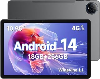 FOSSiBOT Tab12 Android 14 Tablet 10.95 Inch, 18GB + 256GB/1TB, 7000mAh Battery, 5+13MP Camera, Two Speakers, Face Unlock, OTG