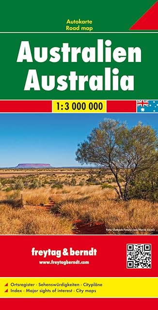 Portada de Freytag & Berndt Autokarte Australien ; Freytag & Berndt Road Map Aust