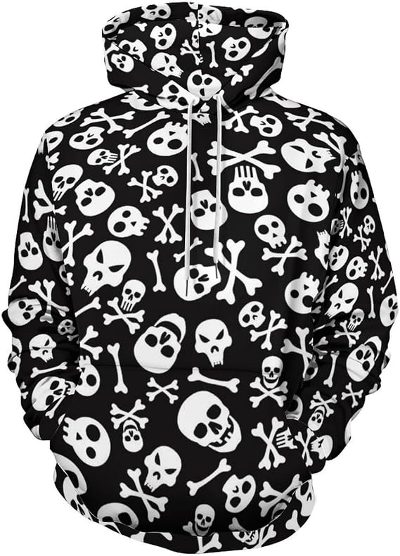 Men's 3D Print Long Sleeve Hoodies Retro Design Sweatshirt Pullover