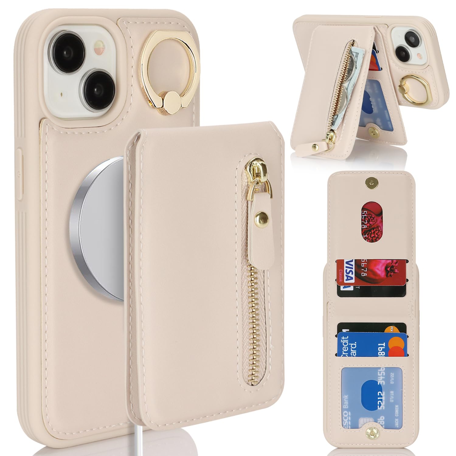 SailorTech Case for iPhone 14 Plus Phone Case with Card Holder - Image 3