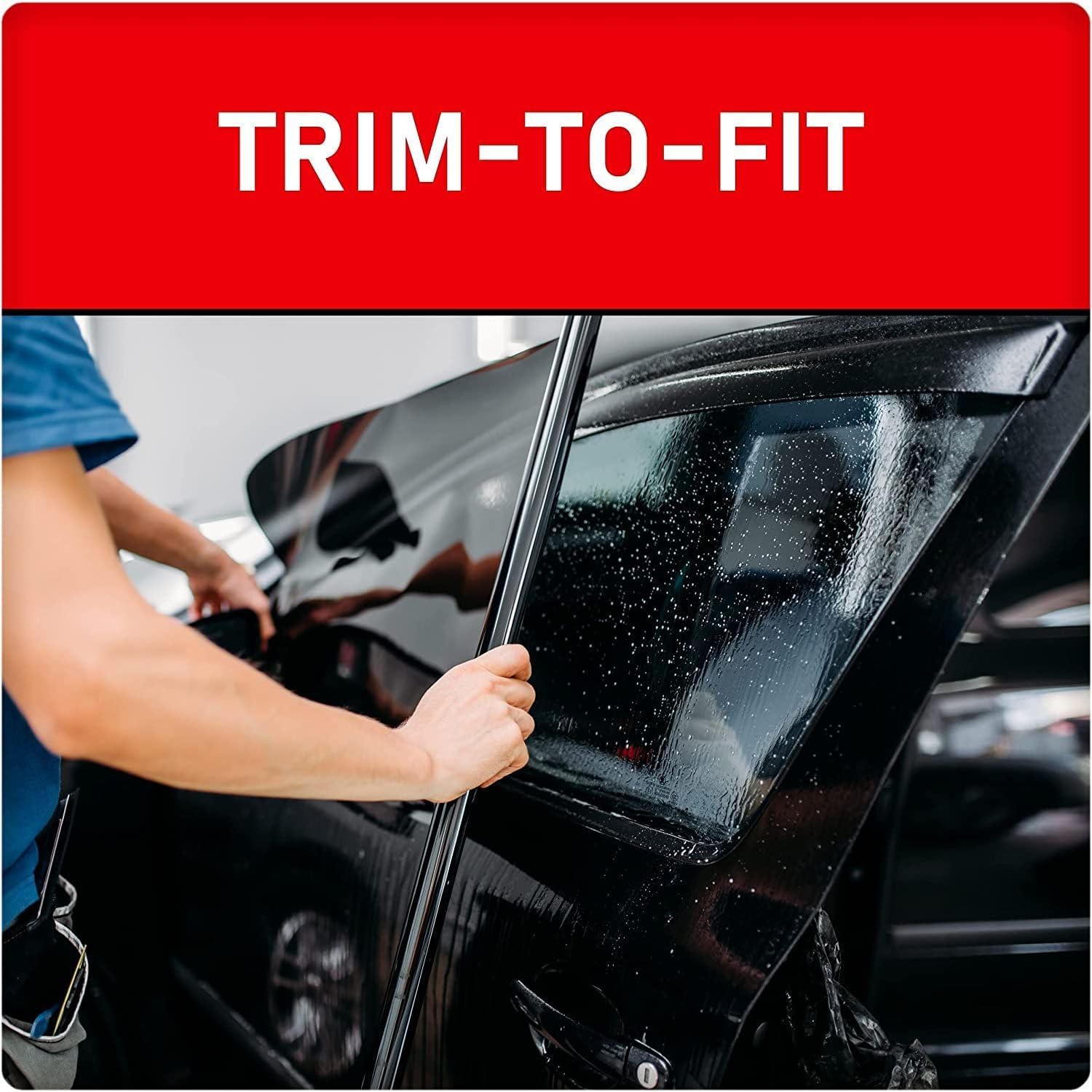 Custom Accessories Black Magic 5045606 Select Scratch Resistant Tint Film, 5% VLT, 24-Inches x 78-Inches