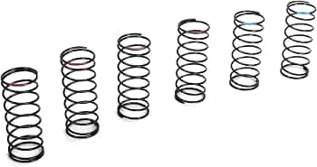Team Losi Racing Front Shock Spring, 3.8 Rate, Blue - Replacement Part For 22T Models (TLR5183)
