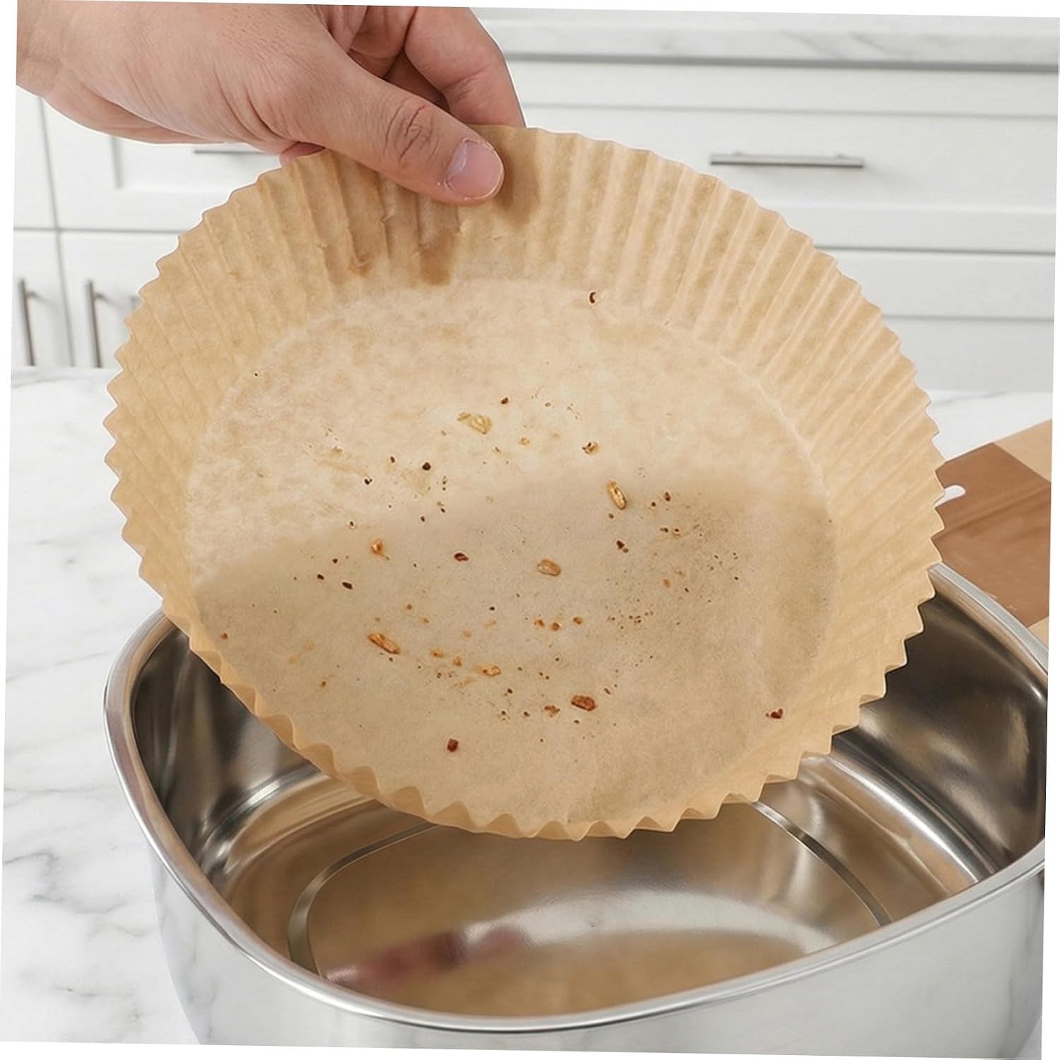 Air Fryer Paper Liners 200pcs for Baking and Roasting