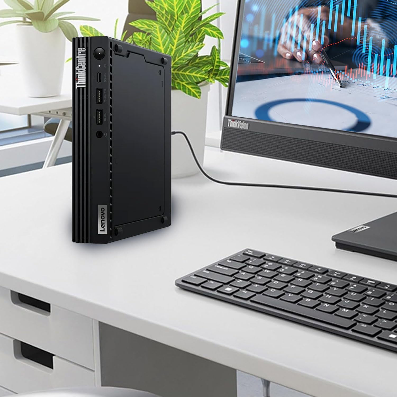 Amazon.com: Lenovo ThinkCentre M70q Gen 4 MFF Tiny 1L Mini PC