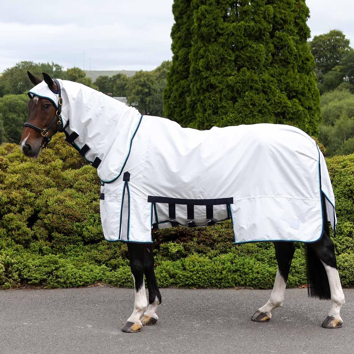 Sweet Itch Fly Rug with Belly Wrap – 600D Ripstop, Full Coverage, UV Protection