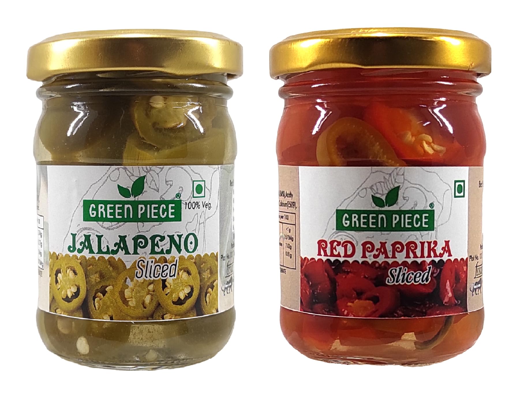 Green Piece Jalapeno Sliced(120gm) and Red Paprika Sliced (120gm) (Pack of 2) (B09P8NPMQC) Amazon Price History, Amazon Price Tracker