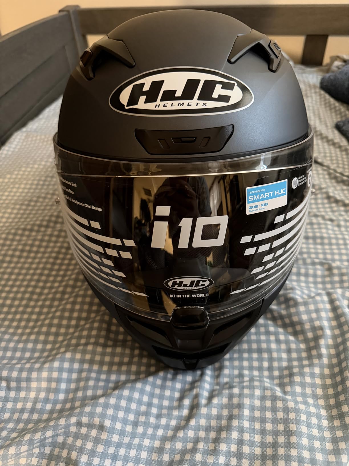 HJC α10plus HJC i10 PLUS Solid Natural Motorcycle Helmet, DOT Ecuador | Ubuy