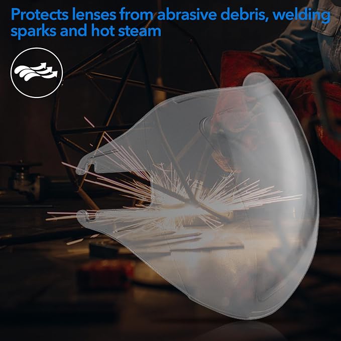 Lentes protectores para casco de soldar KP serie TRQWH, 2 pack miniatura 6