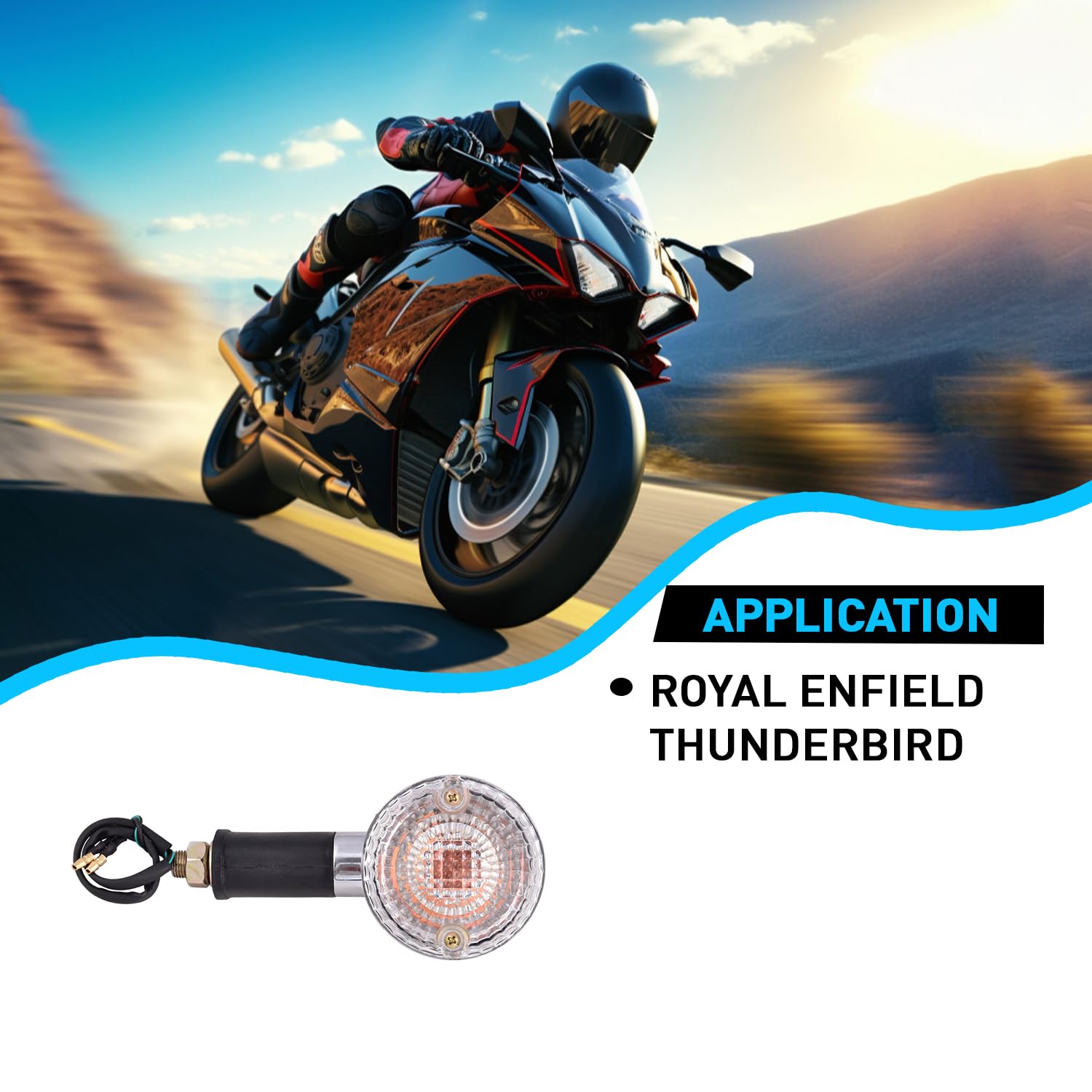 UNO Minda IL-7017 Blinker for Royal Enfield Thunderbird : Amazon