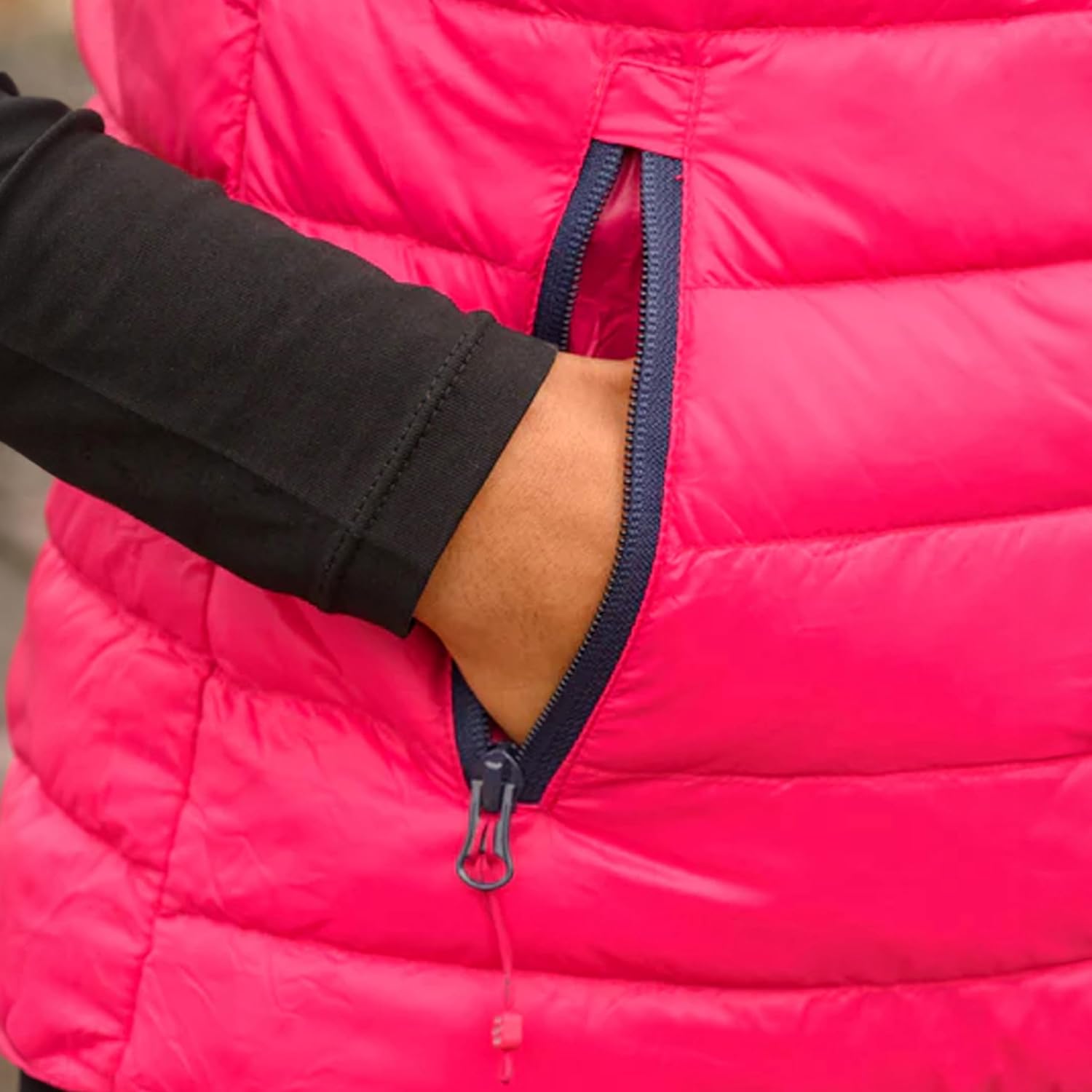 Mac in a Sac Women's Alpine Packable Down Vest - Lightweight 600 Fill Power Insulated Puffer Vest with Zip Pockets