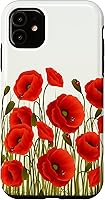 Vista 8 de iPhone XR - Carcasa para iPhone XR con diseño de amapolas rojas