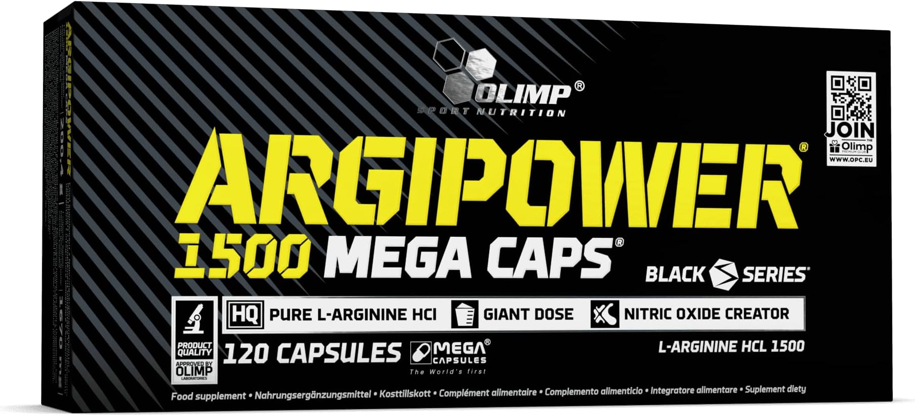 – Argi Power Mega Caps 1500-120 caps