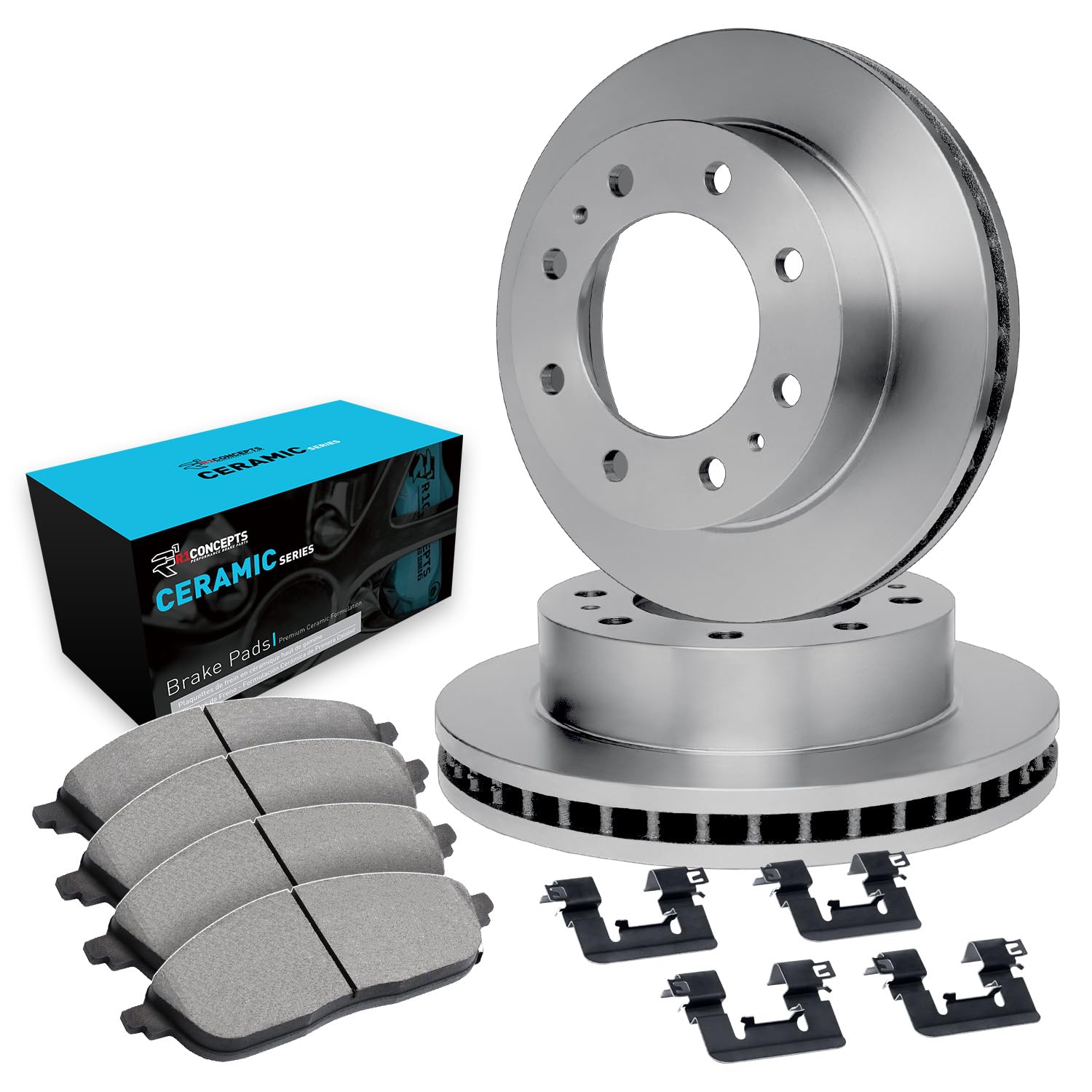 R1 Concepts Bremsen-Set Hinten Für 2003 Dodge Ram 1500 – Bremsbeläge & Rotoren