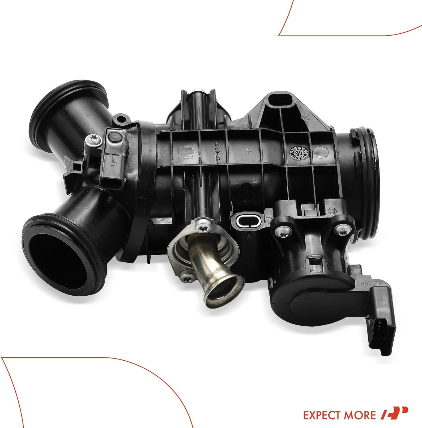 A-Premium Electronic Throttle Body Compatible with Land Rover Range Rover 2016-2021, Range Rover Sport 2016-2022, 3.0L - Replace# LR079230