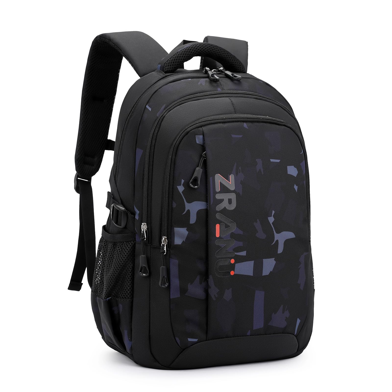 Amythe Mochilas Escolares Adolescentes Mochila Instituto Mochila Colegio para Chicos 10 12 16 18 años, 29 Litri Mochila Negra para Portatil 16 Pulgadas per Niño, Apta para Carro