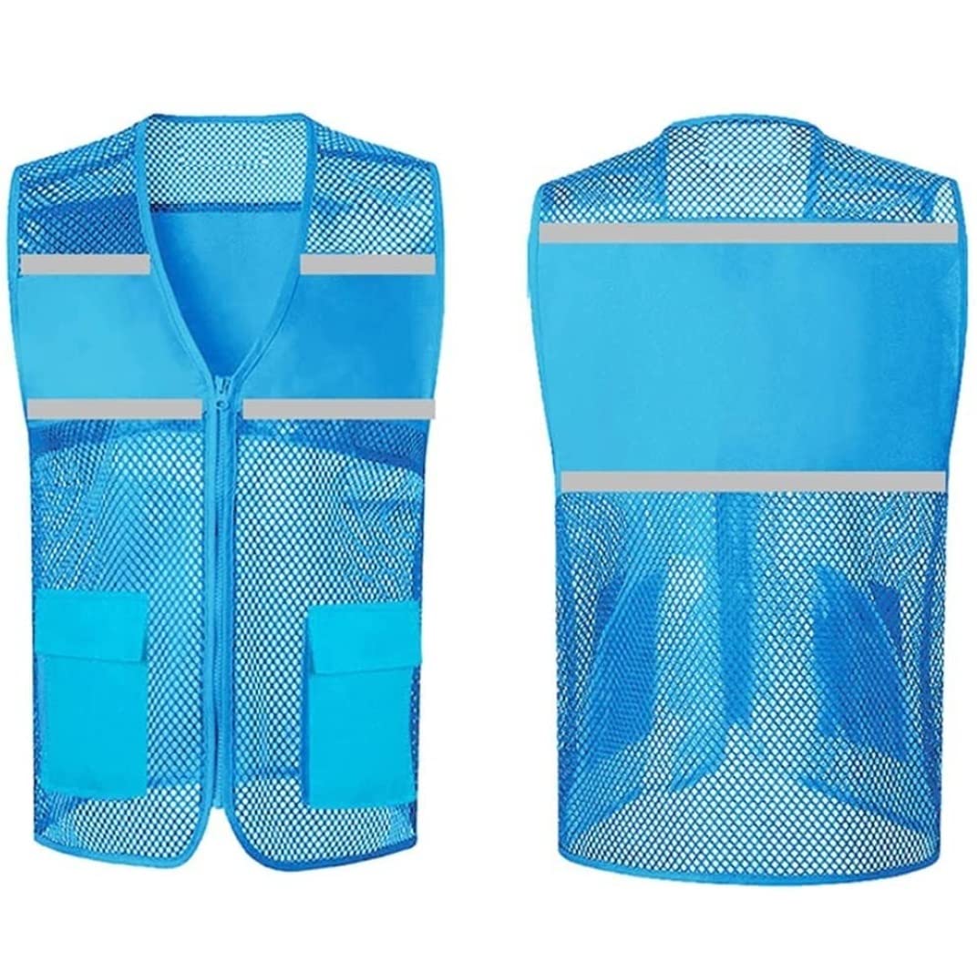 IRYZE Gilet Réfléchissant Gilet de Sécurité Vêtes réfléchissantes Gilet Haute Visibilité Gilet de Securité