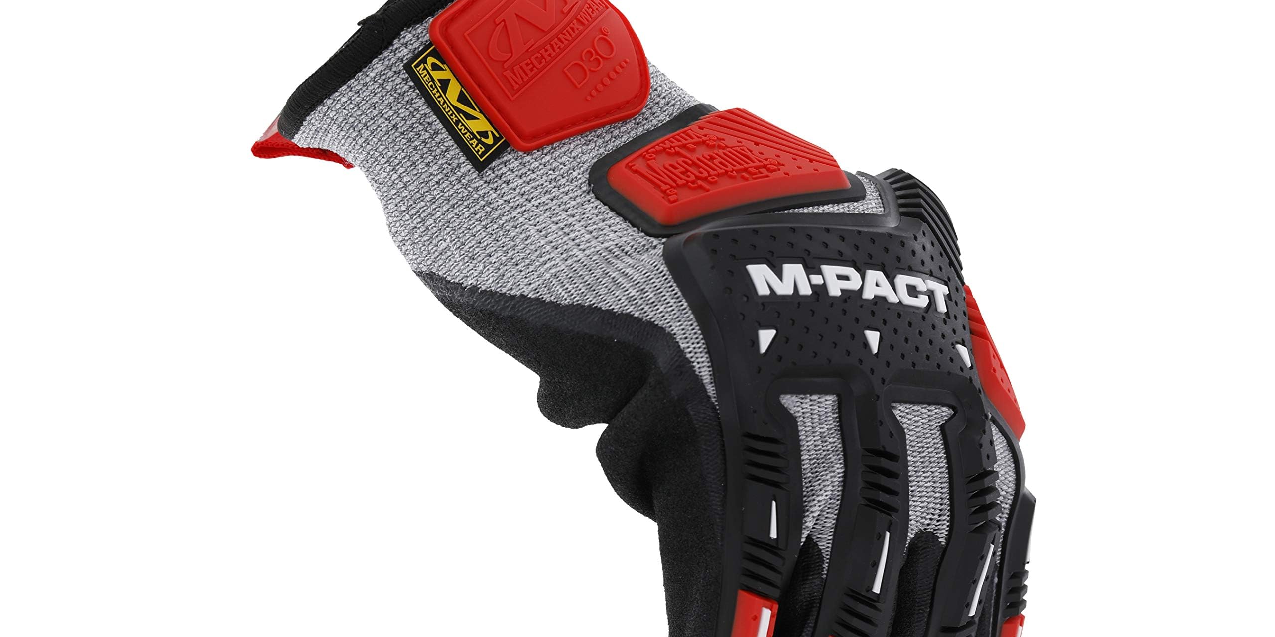 Mechanix Wear Gants M-Pact® Knit CR5A5 (M, gris/noir)