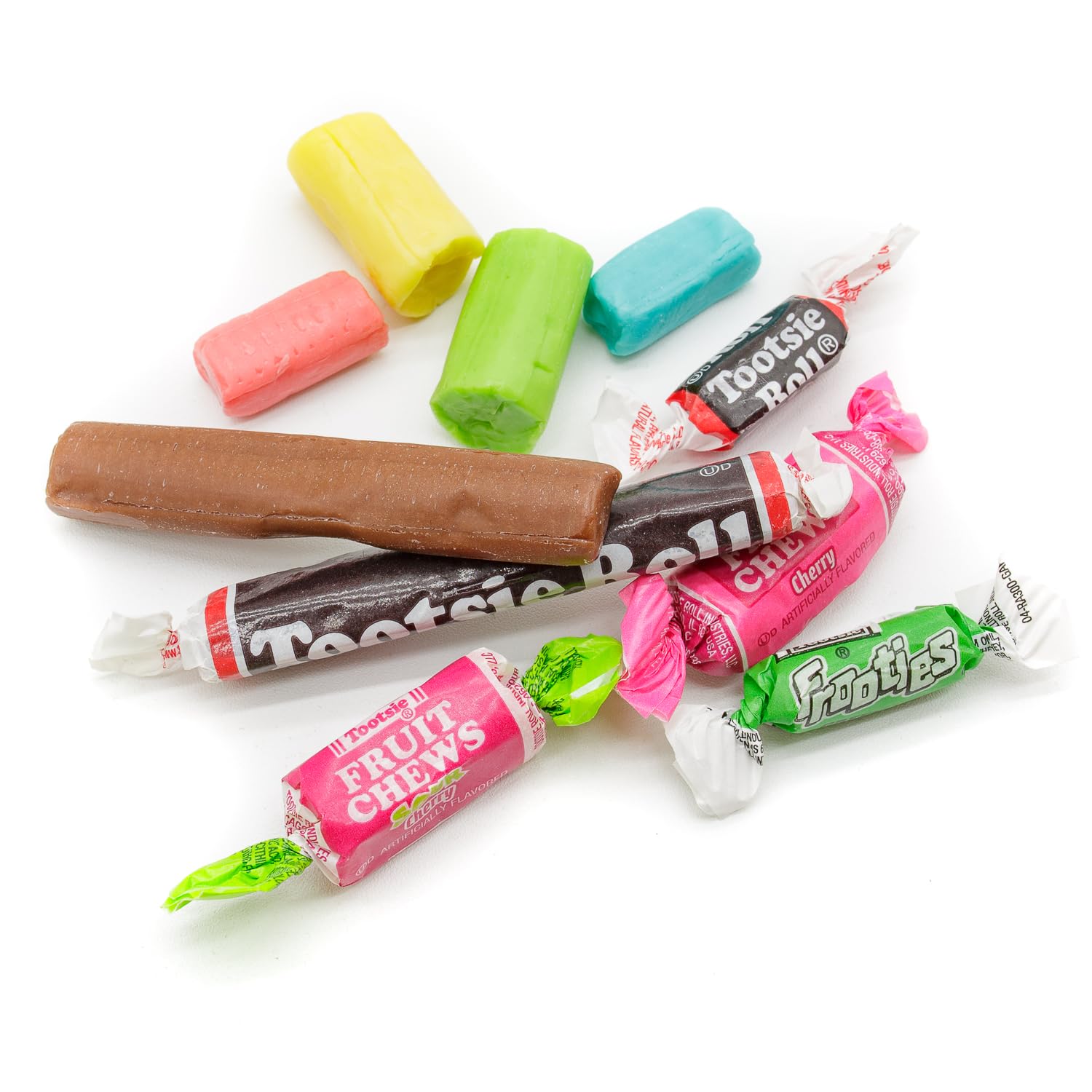 Chewy Candy 5 Pounds – Individually Wrapped, Bulk, Resealable Bag