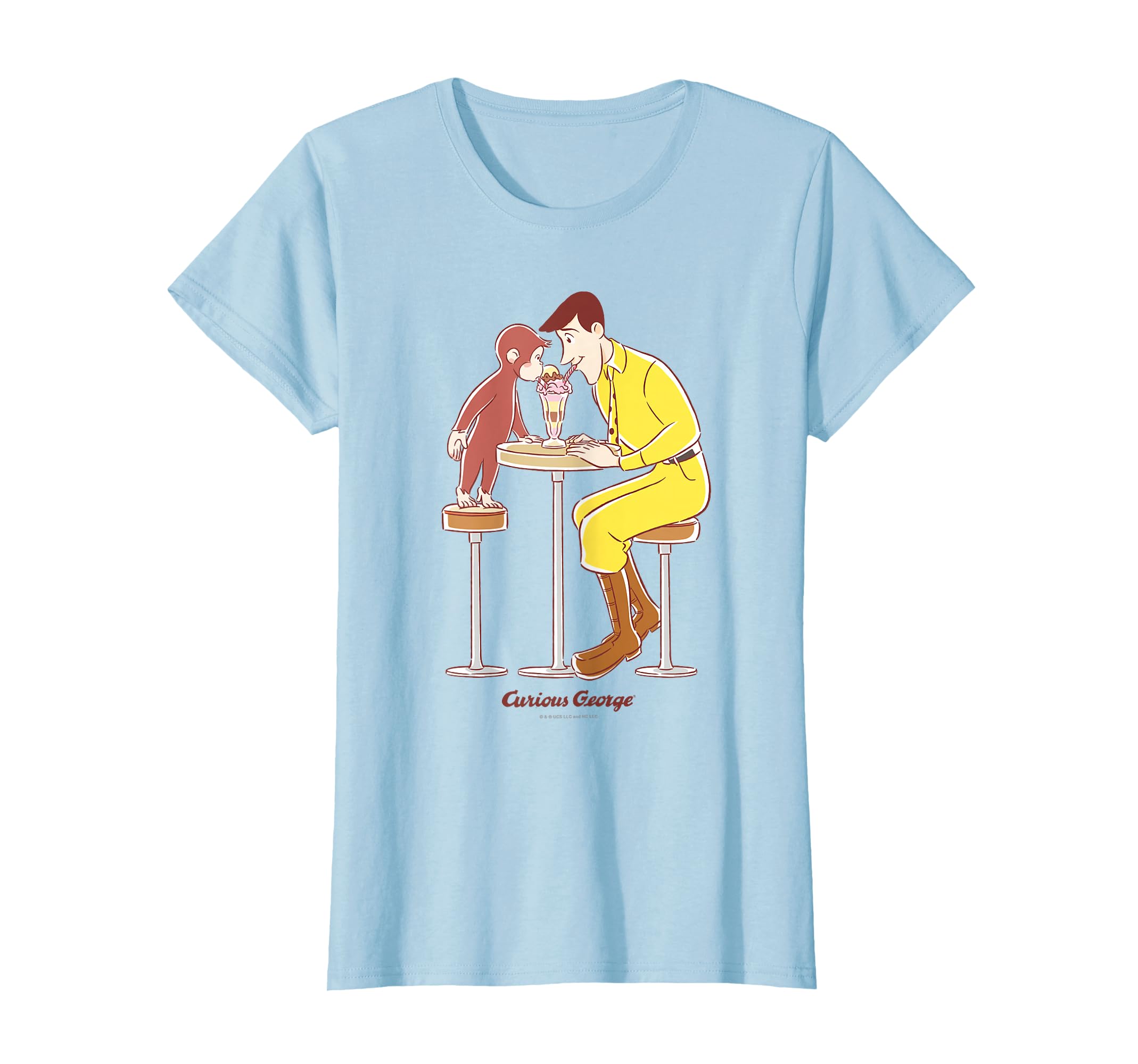 Amazon | おさるのジョージ George & Ted Tシャツ | Tシャツ 