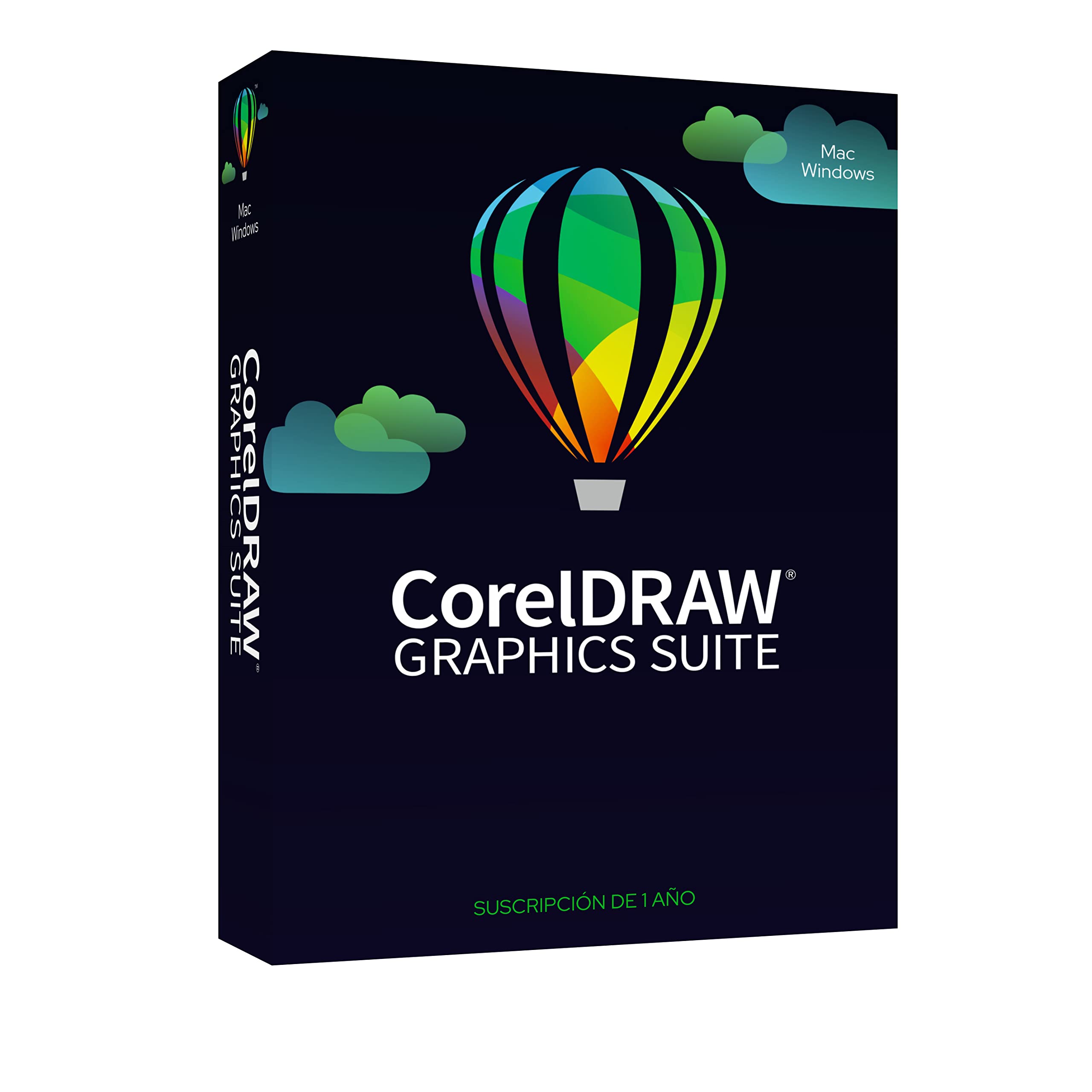 Corel CorelDRAW Graphics Suite 2024, 1 año, 1 dispositivo