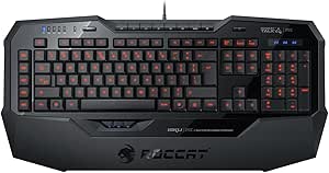 ROCCAT ISKU FX Multicolor Key Illuminated Gaming Keyboard, Black