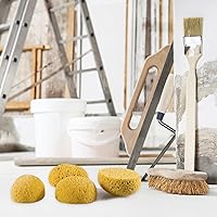 Vista 5 de MAQIHAN Esponja de textura de eliminación de 2 piezas, esponja de parche de textura de reparación de paneles de yeso, esponja de parche de textura