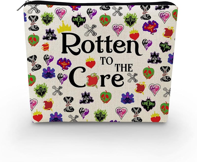 Necessaire de maquiagem estampada Descendants YULUENZE, Rotten Descendants 06