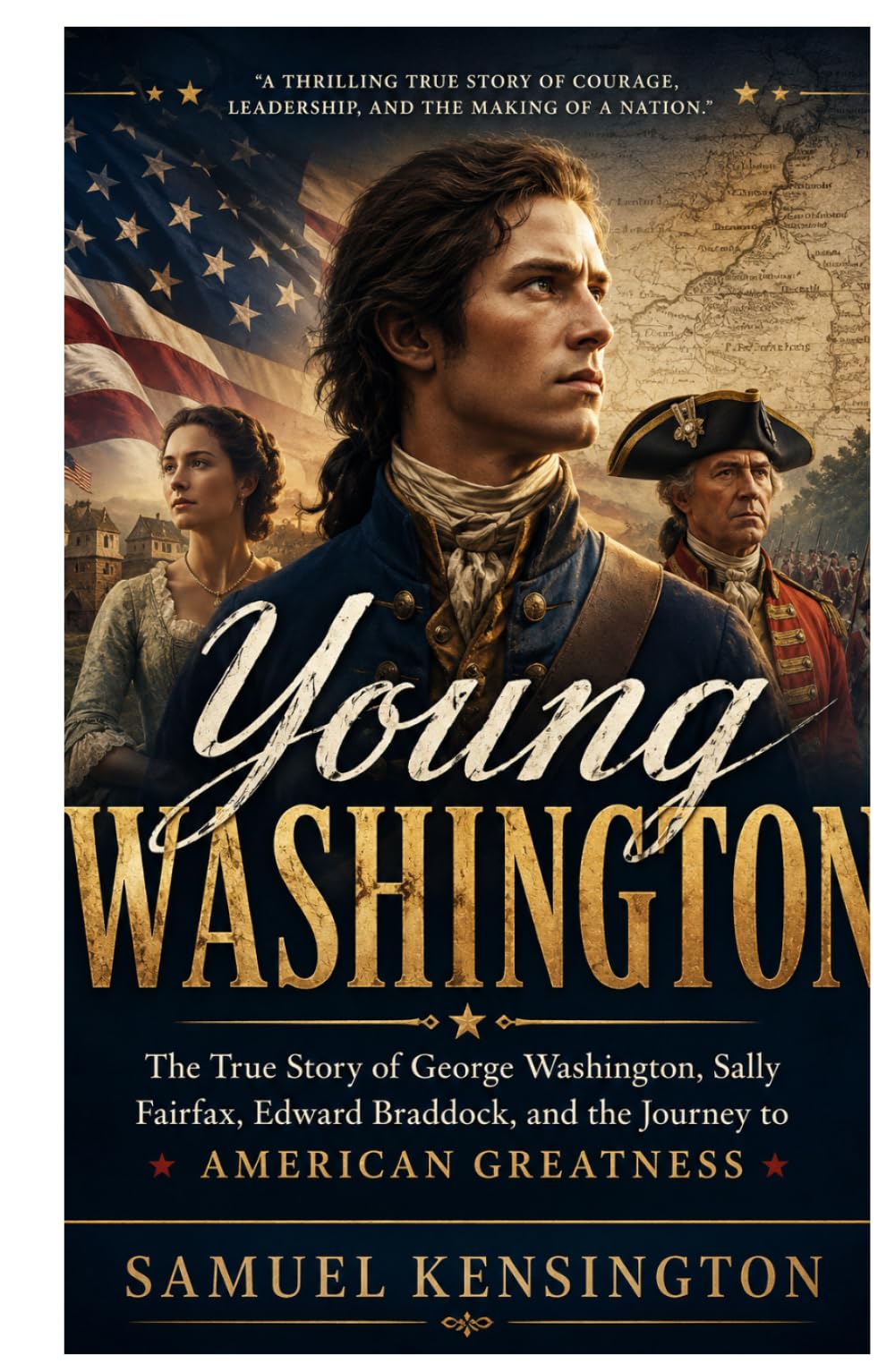 Young Washington: The True Story of George Washington, Sally Fairfax, Edward Braddock, and the Journey to American Greatness