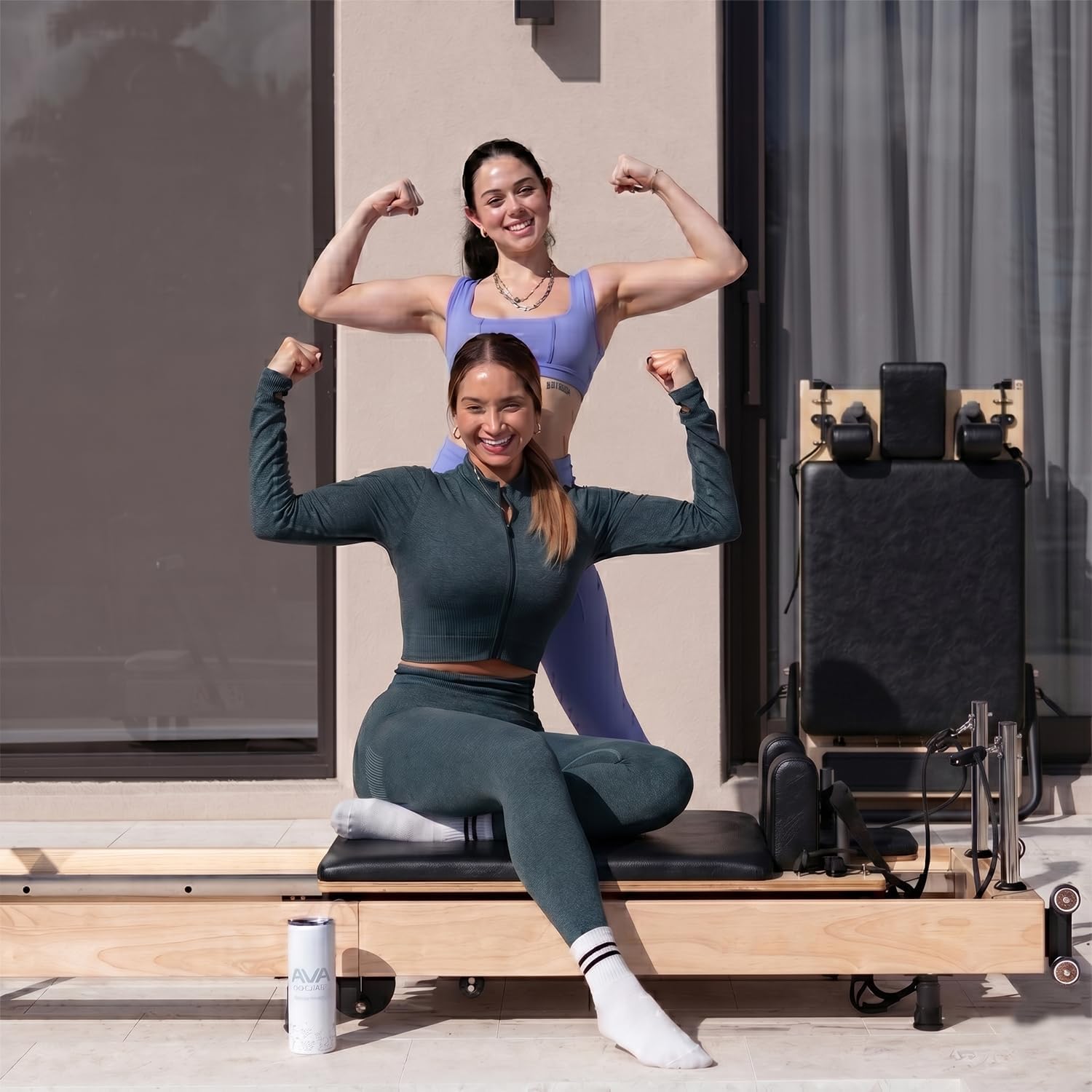 US Based Women Owned Pilates Reformer Machine for Home Use Quick Assembly Foldable Pilates Reformer, Portable Pilates Reformer, Pilates Machine for Home Workout At Home