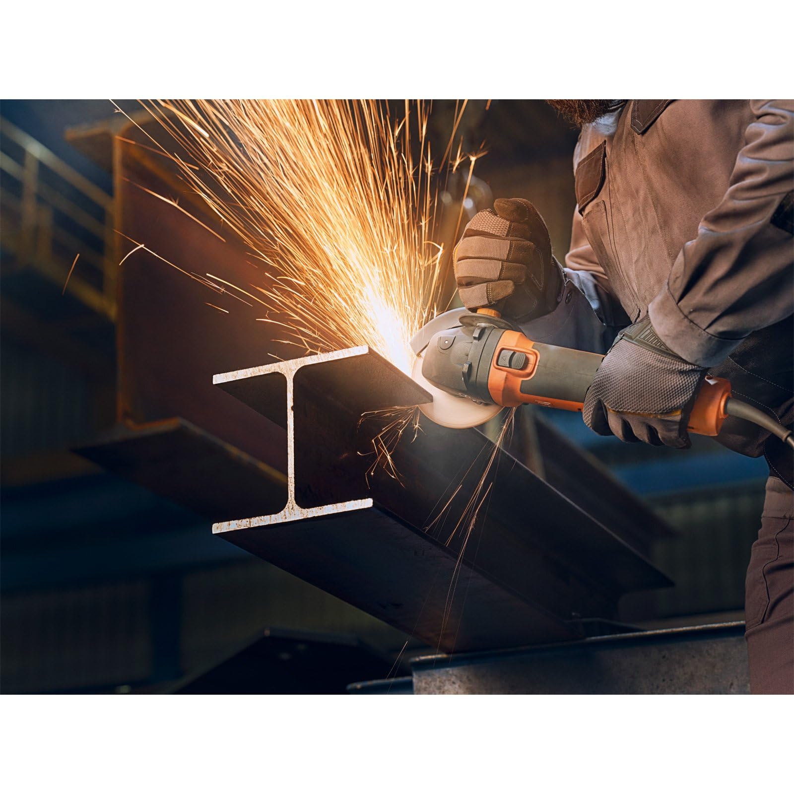 FEIN Meuleuse D'angle Compacte 150 Mm/Meuleuse D'angle Type CG 15-150 BL (ponceuse Résistante à La Poussière Et Puissante Pour Travaux De Meulage, De Séparation Et D'ébavurage) 72227860000