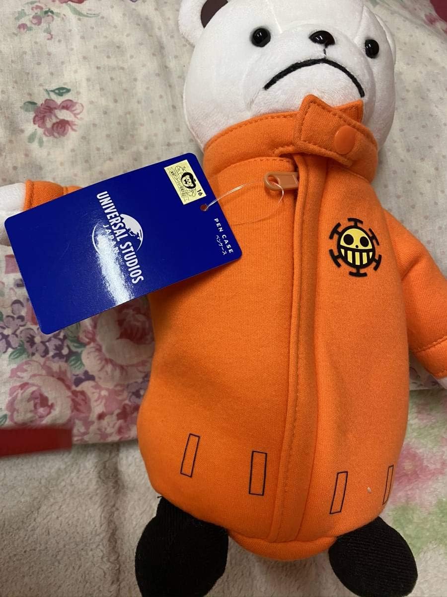 ユニバーサルスタジオ公式商品 Usj ワンピース ロー ペンケース 日本産 タグ付き 小物入れ くま