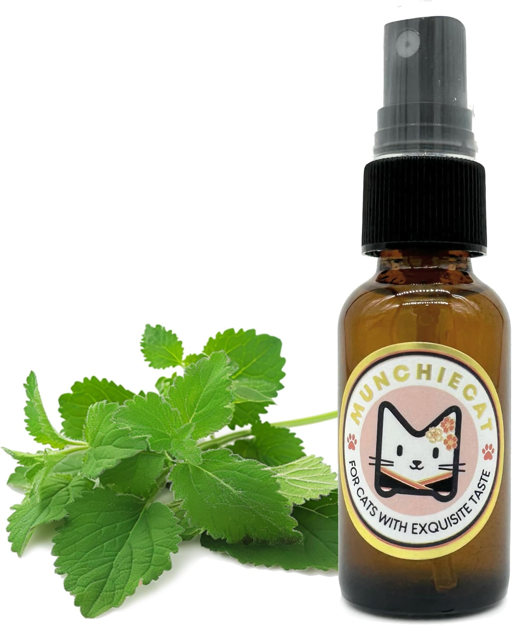 munchiecat Potent, 100% Natural Catnip Spray for Cats | Potent USA-Grown Liquid Cat Nip | Enhance Playtime & Enrichment for Cats (Spray)
