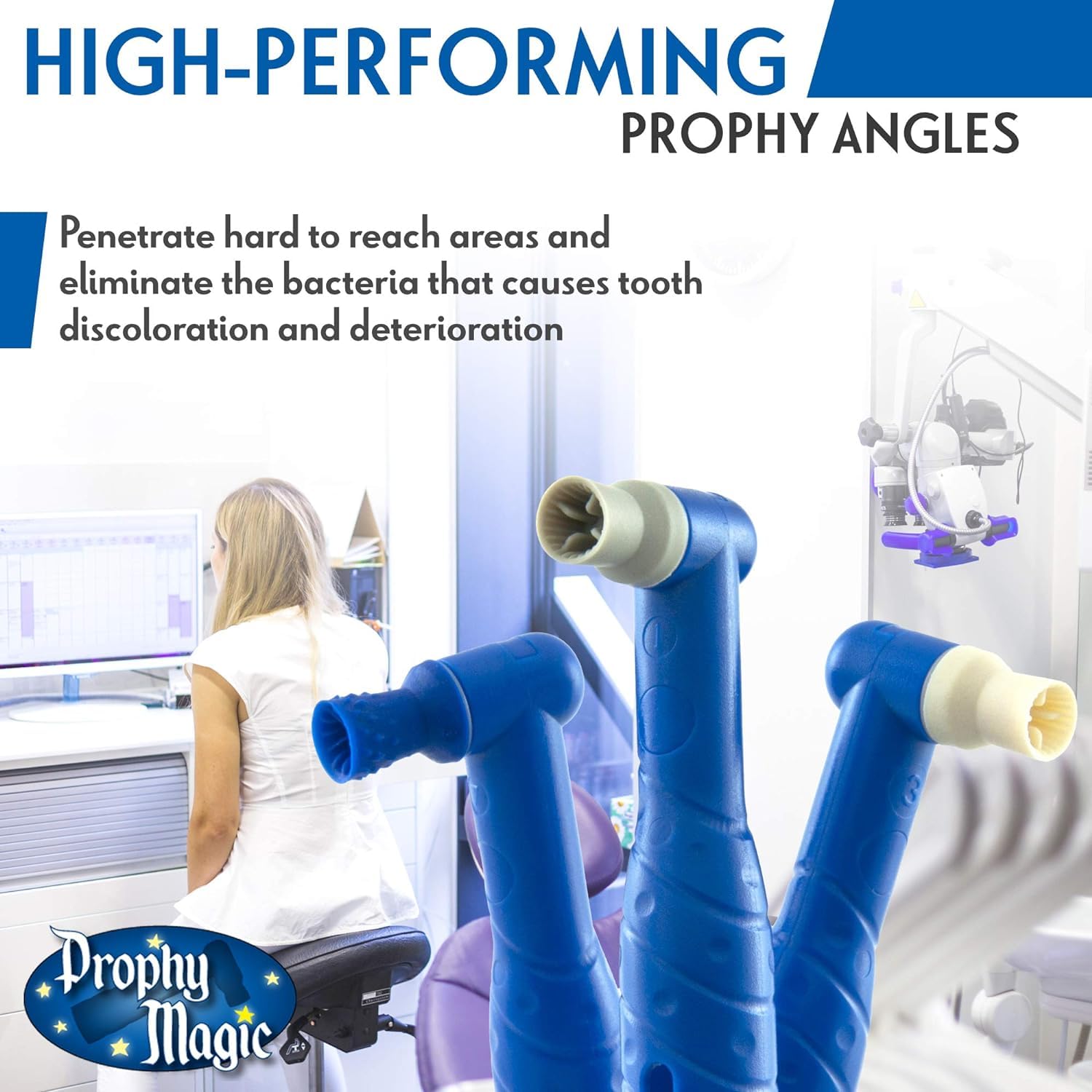 PMMC 500 Mystic Prophy Angles, Pack of 500