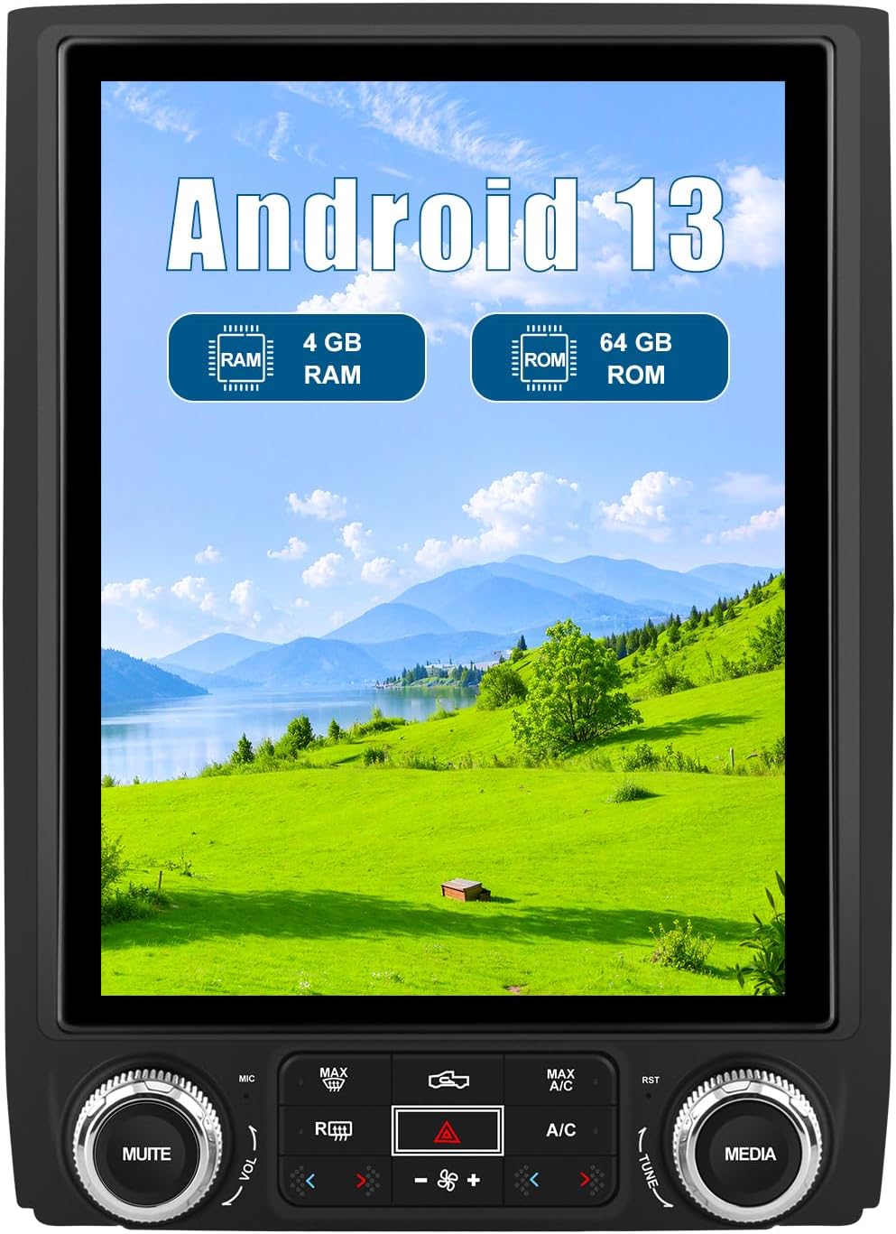 Junsun 12.1" Android 13 Car Stereo for Ford Expedition (2015–2017)