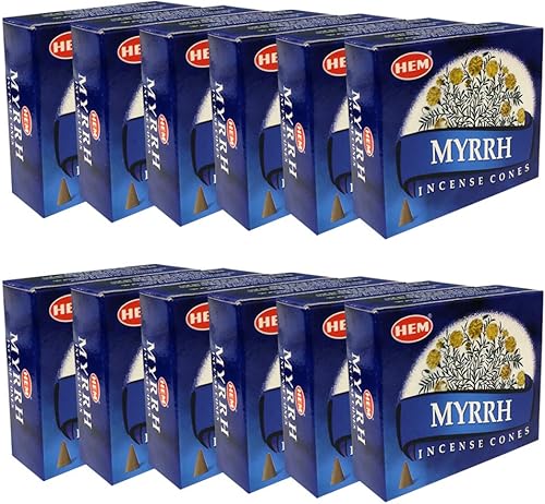 Vista 145 de TRUMIRI Paquete de soporte de cono de incienso con conos de incienso para clientes de llamadas, paquete de 12 (aproximadamente 120 conos)