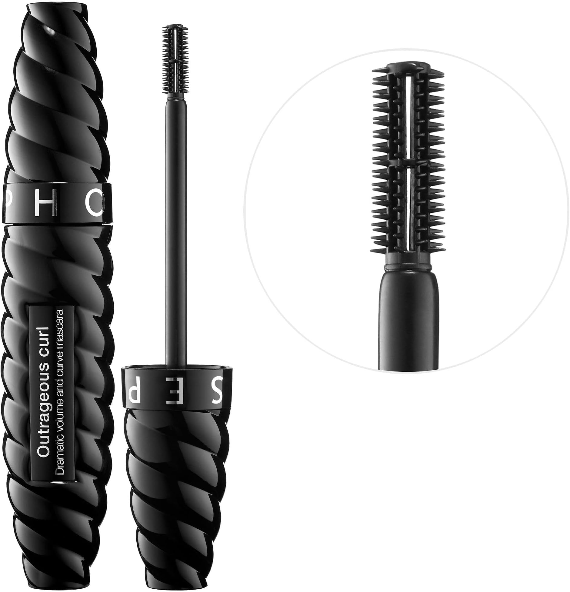 Sephora Collection Outrageous Curl Mascara - Ultra Black - Full size