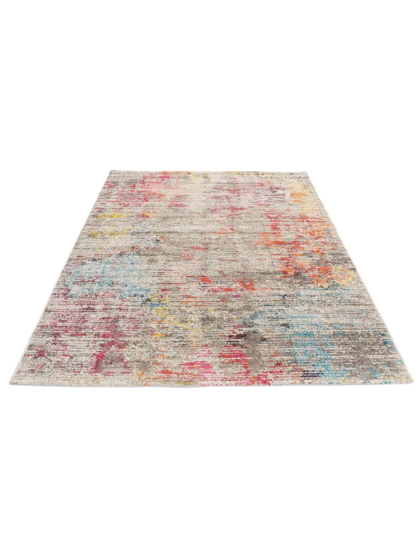 RugVista Monet Tappeto, 160 x 230 cm, Multicolore | Moderni, Rettangolare, Pelo medio, Lavabile solo a secco, Oeko-Tex 100, Soggiorno, Sala da pranzo, Camera da letto, Cucina