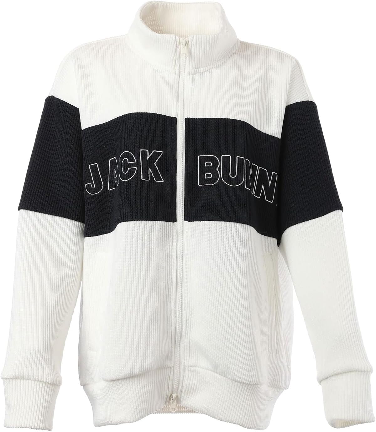 ROSASEN ニットジャケット クォーターゲージブルゾン ゴルフ M グレー