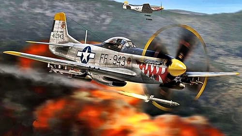 Rompecabezas de madera de 300 piezas para adultos y niños, caza estadounidense, aviones militares, F-51D, rompecabezas educativo intelectual,