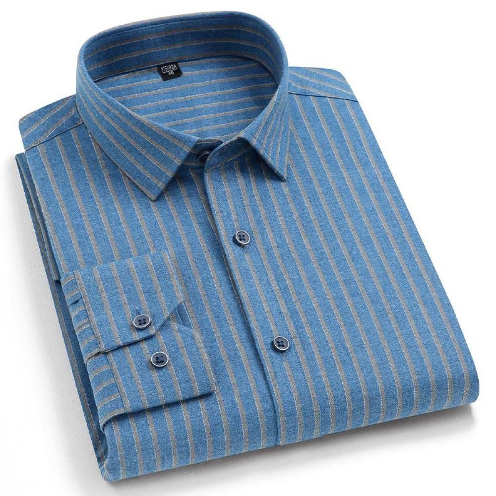 Camicia In Cotone A Maniche Lunghe Da Uomo,Camicia Casual Da Uomo A Maniche Lunghe, Camicie Scozzesi In Cotone Flanella Da Uomo Camicie Casual Eleganti A Maniche Lunghe Con Taschino In Cotone A Quad
