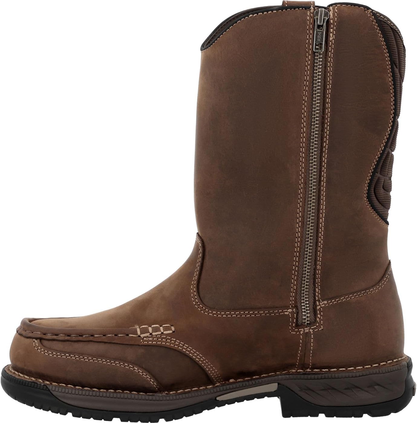 Georgia Boot Athens 360 11" Pull-On Waterproof Moc-Toe Work Boot