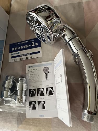 ヘッドも回る！使い易いシャワーヘッド