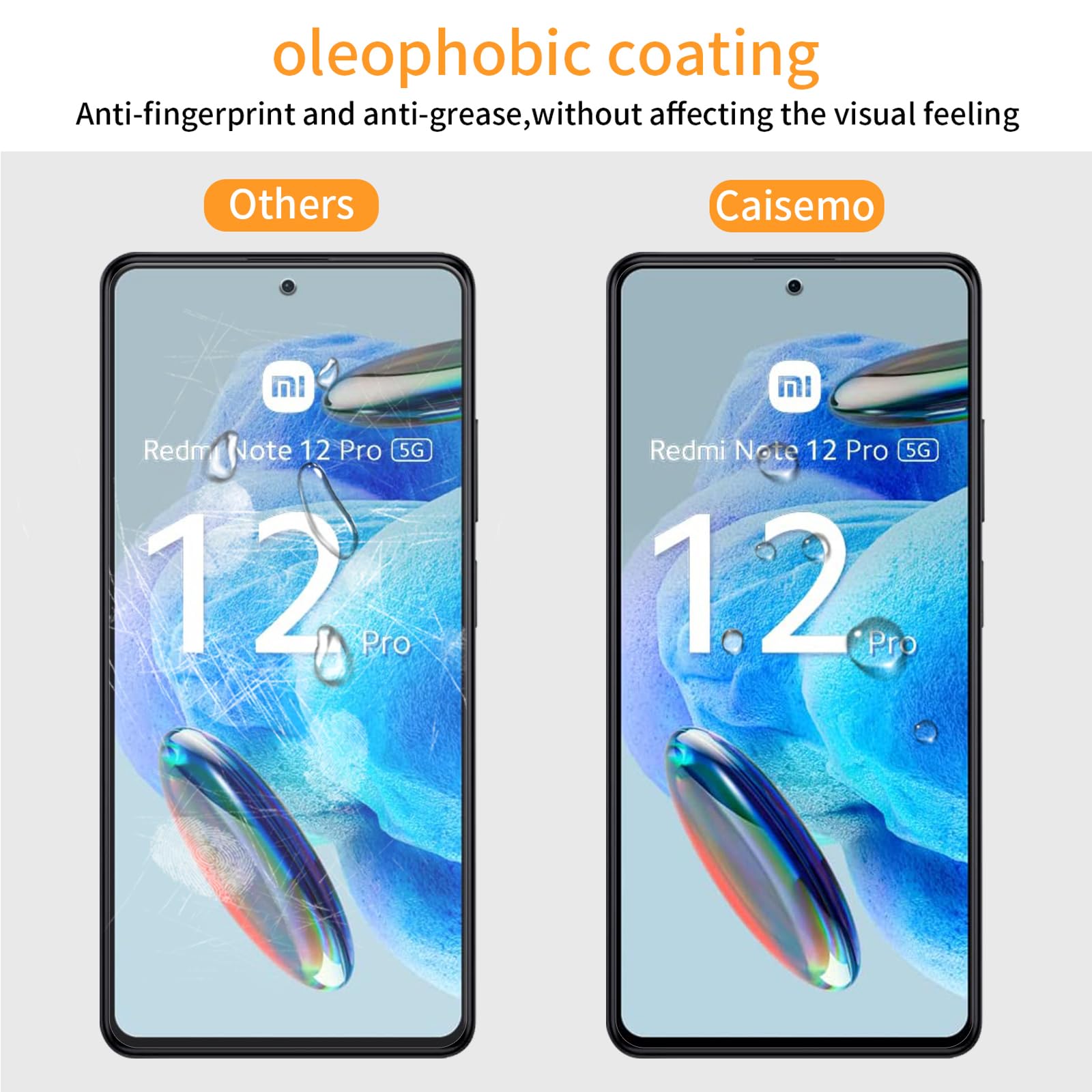 Caisemo 3 Pack For Xiaomi Redmi Note 12 Pro 5G - Image 2
