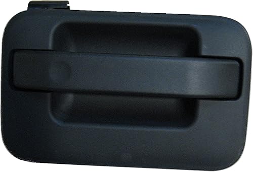 Miniatura 175 de TRQ Manija de la puerta exterior trasera izquierda del lado del conductor negra compatible con Honda Civic 2001-2005