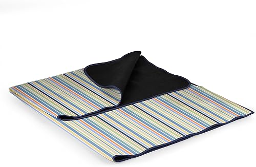 Vista 46 de PICNIC TIME Manta de picnic al aire libre Negro