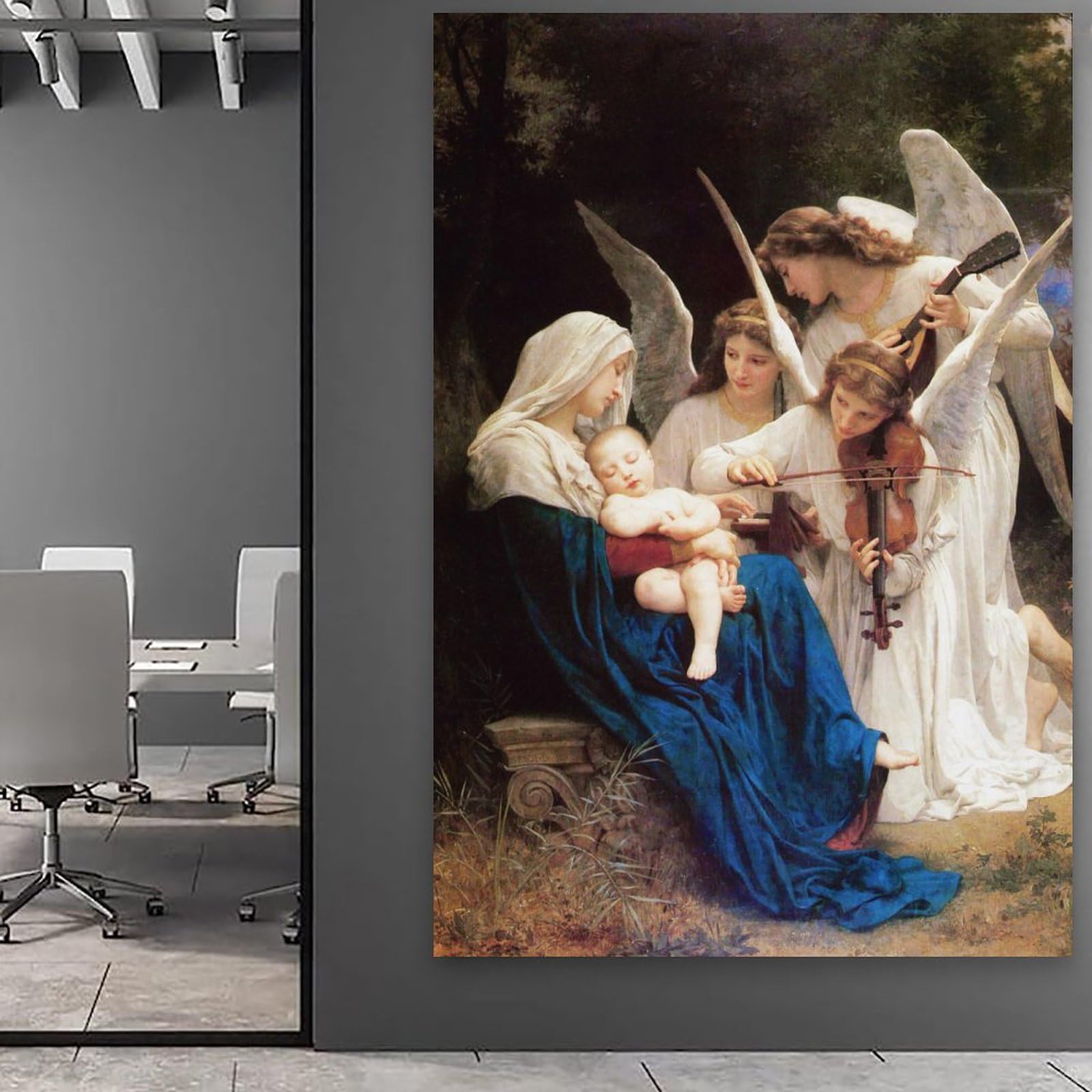 額絵 ウィリアム・アドルフ・ブグロー 壁掛け 絵画 アート 天使 エンジェル 額絵 ウィリアム・アドルフ・ブグロー 壁掛け 絵画 アート 天使